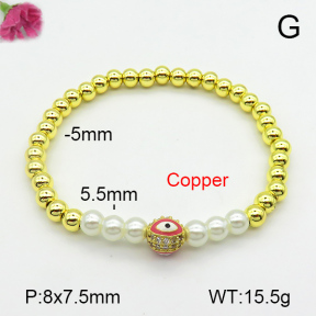 Fashion Copper Bracelet  F7B300261bbml-L002