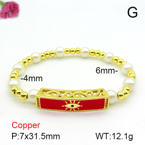 Fashion Copper Bracelet  F7B300266bbov-L002