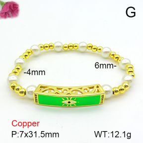 Fashion Copper Bracelet  F7B300267bbov-L002