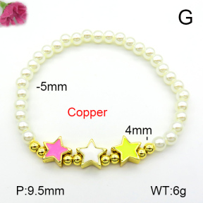 Fashion Copper Bracelet  F7B300289bbov-L002