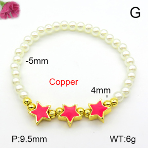 Fashion Copper Bracelet  F7B300290bbov-L002