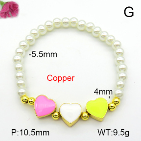 Fashion Copper Bracelet  F7B300293bbov-L002