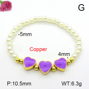 Fashion Copper Bracelet  F7B300294bbov-L002