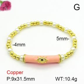 Fashion Copper Bracelet  F7B300316bbov-L002