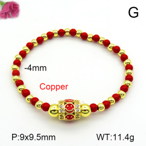 Fashion Copper Bracelet  F7B300339vbpb-L002