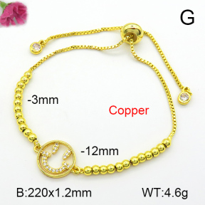 Fashion Copper Bracelet  F7B400735ablb-L002