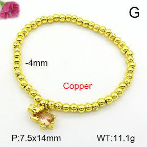 Fashion Copper Bracelet  F7B400754ablb-L002