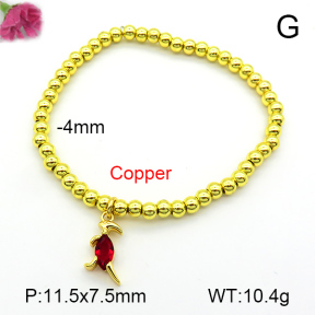Fashion Copper Bracelet  F7B400777ablb-L002