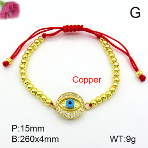 Fashion Copper Bracelet  F7B800101aakl-L002