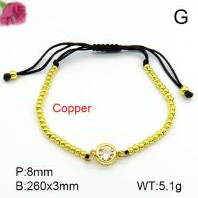 Fashion Copper Bracelet  F7B800113aahl-L002