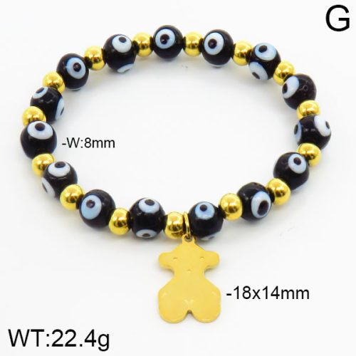 SS Bear Bracelets  TB2000092vbpb-685