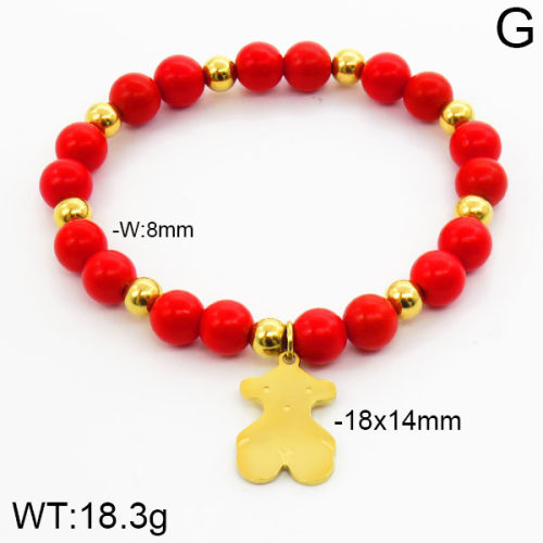 SS Bear Bracelets  TB2000093vbpb-685