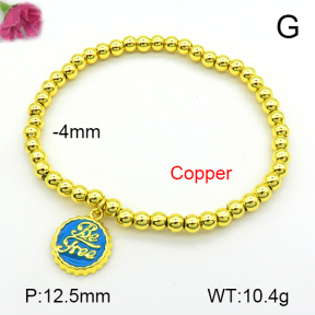 Fashion Copper Bracelet  F7B300371ablb-L002