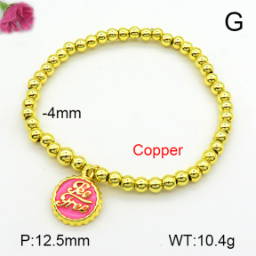 Fashion Copper Bracelet  F7B300375ablb-L002