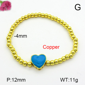 Fashion Copper Bracelet  F7B300381ablb-L002