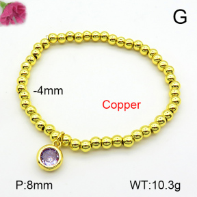 Fashion Copper Bracelet  F7B400781aakl-L002