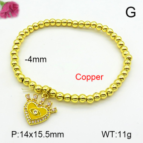 Fashion Copper Bracelet  F7B400789bbml-L002