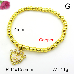Fashion Copper Bracelet  F7B400790bbml-L002