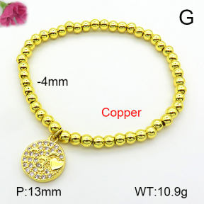 Fashion Copper Bracelet  F7B400815vbll-L002
