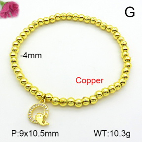 Fashion Copper Bracelet  F7B400821ablb-L002