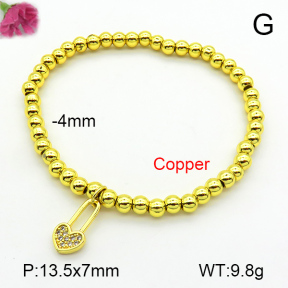Fashion Copper Bracelet  F7B400827ablb-L002