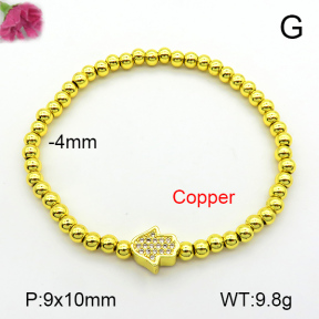 Fashion Copper Bracelet  F7B400828ablb-L002