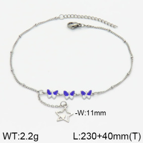 Stainless Steel Anklets  2A9000256aakl-610