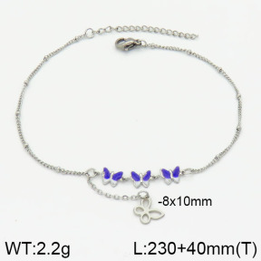Stainless Steel Anklets  2A9000258aakl-610