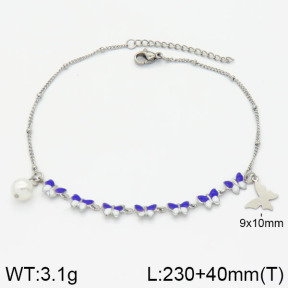 Stainless Steel Anklets  2A9000260vbmb-610