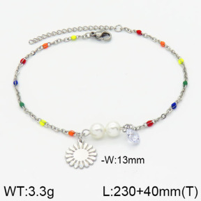 Stainless Steel Anklets  2A9000270ablb-610