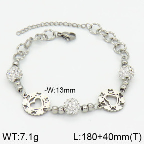 Stainless Steel Bracelet  2B4000694bvpl-610