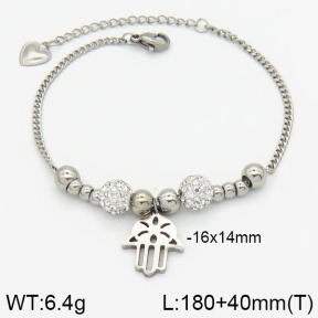 Stainless Steel Bracelet  2B4000697bbov-610