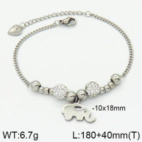 Stainless Steel Bracelet  2B4000699bbov-610