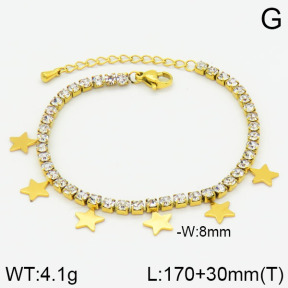 Stainless Steel Bracelet  2B4000703vhha-669