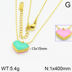 Stainless Steel Necklace  2N3000315vbpb-669
