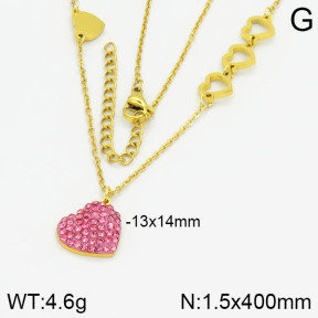 Stainless Steel Necklace  2N4000293ahjb-363