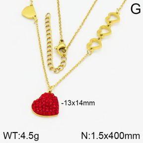 Stainless Steel Necklace  2N4000296ahjb-363