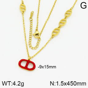 Stainless Steel Necklace  2N4000303ahjb-363
