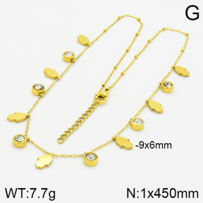 Stainless Steel Necklace  2N4000307abol-413