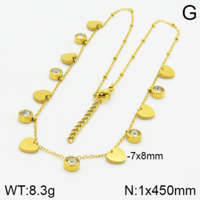 Stainless Steel Necklace  2N4000309abol-413