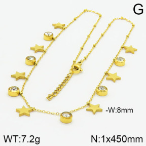 Stainless Steel Necklace  2N4000310abol-413