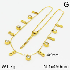Stainless Steel Necklace  2N4000317abol-413