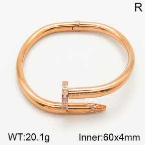 Stainless Steel Bangle  5BA400520vhov-617