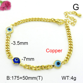 Fashion Copper Bracelet  F7B300472vbll-L002