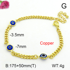 Fashion Copper Bracelet  F7B300473vbll-L002