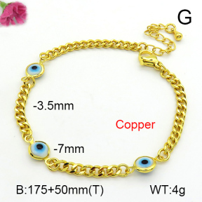 Fashion Copper Bracelet  F7B300475vbll-L002