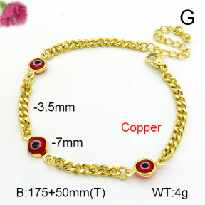 Fashion Copper Bracelet  F7B300476vbll-L002