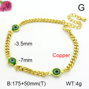 Fashion Copper Bracelet  F7B300477vbll-L002
