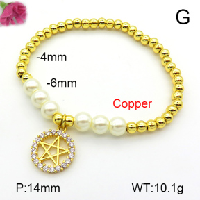 Fashion Copper Bracelet F7B400848vbll-L002