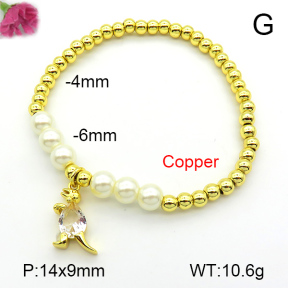 Fashion Copper Bracelet  F7B400849ablb-L002